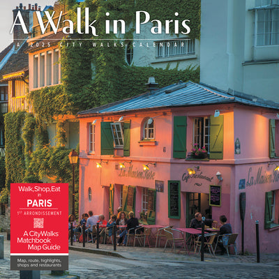 A Walk in Paris 2025 12 X 12 Wall Calendar -- Willow Creek Press, Wall