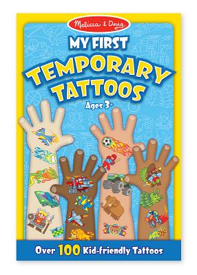 Cover Image for My First Temporary Tattoos - Blue -- Melissa & Doug, Other