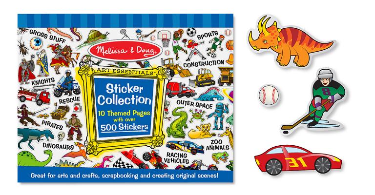 Cover Image for Sticker Collection - Blue -- Melissa & Doug, Other
