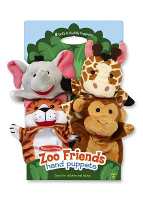 Cover Image for Zoo Friends Hand Puppets -- Melissa & Doug, Fabric