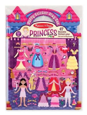 Cover Image for Melissa & Doug Puffy Sticker Play Set - Princess -- Melissa & Doug, Other