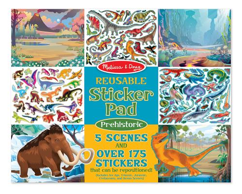 Cover Image for Reusable Sticker Pad - Prehistoric -- Melissa & Doug, Other