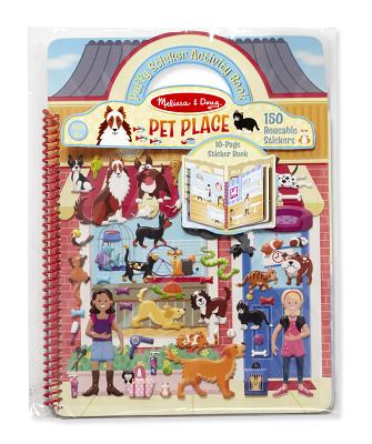 Cover Image for Melissa & Doug Puffy Sticker Activity Book - Pet Place -- Melissa & Doug, Other