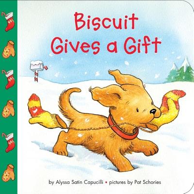Cover Image for Biscuit Gives a Gift -- Alyssa Satin Capucilli, Board Books