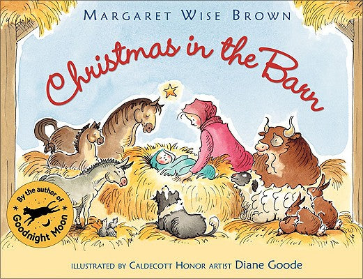 Cover Image for Christmas in the Barn: A Christmas Holiday Book for Kids -- Margaret Wise Brown, Paperback