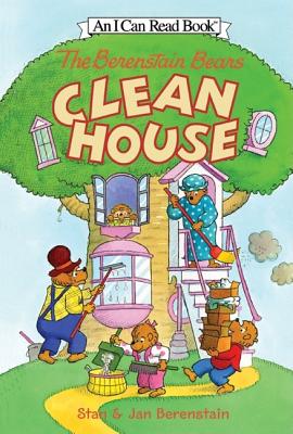 Cover Image for The Berenstain Bears Clean House [With Stickers] -- Jan Berenstain, Paperback