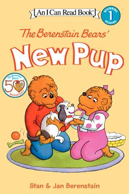 Cover Image for The Berenstain Bears' New Pup [With Stickers] -- Jan Berenstain, Paperback