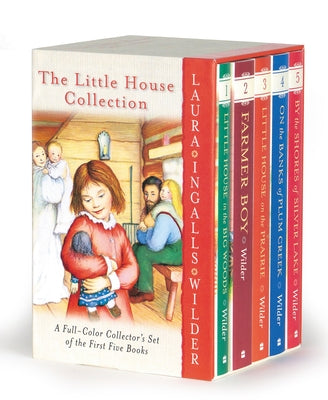 Cover Image for Little House 5-Book Full-Color Box Set: Books 1 to 5 -- Laura Ingalls Wilder, Boxed Set