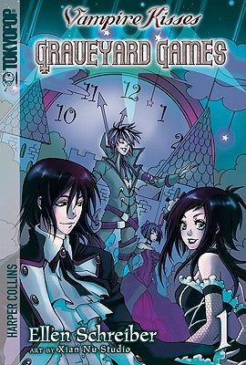 Cover Image for Vampire Kisses: Graveyard Games -- Ellen Schreiber, Paperback