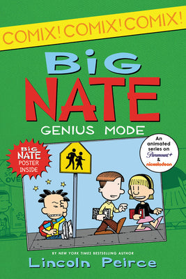 Big Nate: Genius Mode [With Poster] -- Lincoln Peirce, Paperback