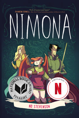 Cover Image for Nimona: A Netflix Film, a Graphic Novel -- ND Stevenson, Paperback