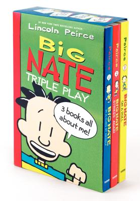 Cover Image for Big Nate Triple Play: Big Nate in a Class by Himself/Big Nate Strikes Again/Big Nate on a Roll -- Lincoln Peirce, Boxed Set