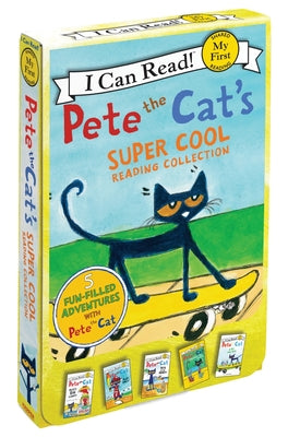 Cover Image for Pete the Cat's Super Cool Reading Collection: A Box of 5 I Can Read Favorites for Beginner Readers -- James Dean, Boxed Set