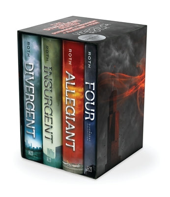 Cover Image for Divergent Series Four-Book Hardcover Gift Set: Divergent, Insurgent, Allegiant, Four -- Veronica Roth, Hardcover