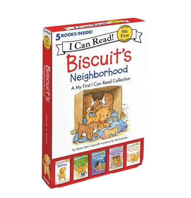Biscuit's Neighborhood: A Box of 5 Stories for Beginning Readers and Dog Lovers -- Alyssa Satin Capucilli, Boxed Set