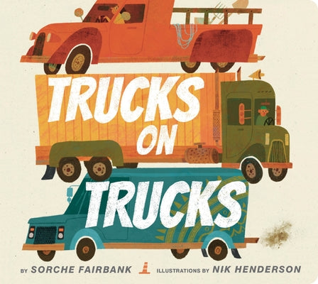 Cover Image for Trucks on Trucks -- Sorche Fairbank, Board Books
