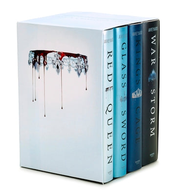 Cover Image for Red Queen 4-Book Hardcover Box Set: Books 1-4 -- Victoria Aveyard, Boxed Set