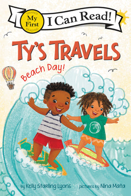 Cover Image for Ty's Travels: Beach Day! -- Kelly Starling Lyons, Paperback