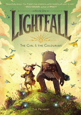 Cover Image for Lightfall: The Girl & the Galdurian: A Graphic Novel -- Tim Probert, Paperback