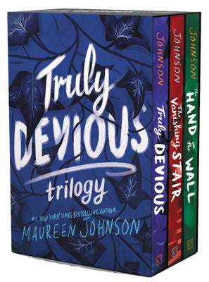 Cover Image for Truly Devious 3-Book Box Set: Truly Devious, Vanishing Stair, and Hand on the Wall -- Maureen Johnson, Paperback