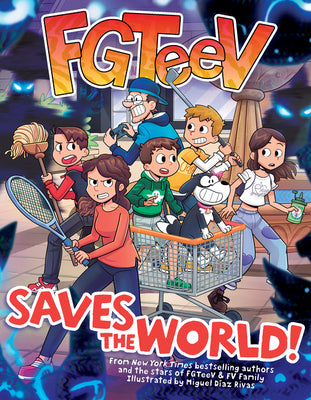 Fgteev Saves the World!: A Graphic Novel -- Fgteev, Paperback