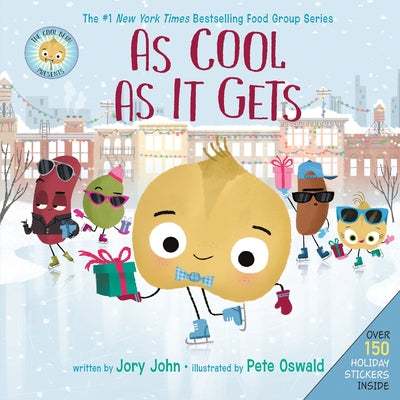 Cover Image for The Cool Bean Presents: As Cool as It Gets: Over 150 Stickers Inside! a Christmas Holiday Book for Kids -- Jory John, Hardcover