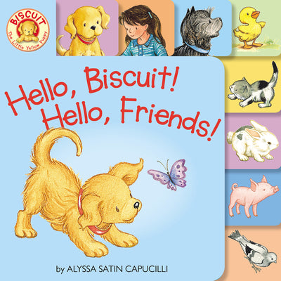 Cover Image for Hello, Biscuit! Hello, Friends! Tabbed -- Alyssa Satin Capucilli, Board Books