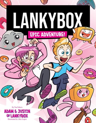 Cover Image for Lankybox: Epic Adventure!: A Graphic Novel -- Lankybox, Paperback