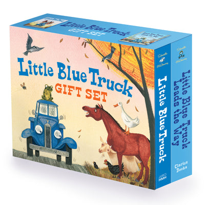 Cover Image for Little Blue Truck 2-Book Gift Set: Little Blue Truck Board Book, Little Blue Truck Leads the Way Board Book -- Alice Schertle, Other