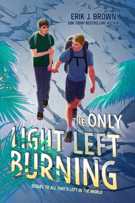 Cover Image for The Only Light Left Burning -- Erik J. Brown, Hardcover