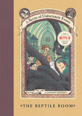 Cover Image for A Series of Unfortunate Events #2: The Reptile Room -- Lemony Snicket, Hardcover
