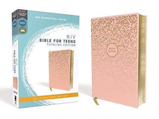 Cover Image for Niv, Bible for Teens, Thinline Edition, Leathersoft, Pink, Red Letter Edition, Comfort Print -- Zondervan, Imitation Leather