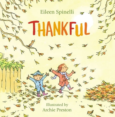 Cover Image for Thankful -- Eileen Spinelli, Board Books