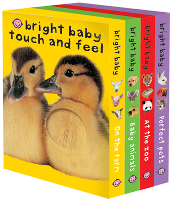 Cover Image for Boxed Set (Bright Baby Touch and Feel): On the Farm, Baby Animals, at the Zoo and Perfect Pets -- Roger Priddy, Other