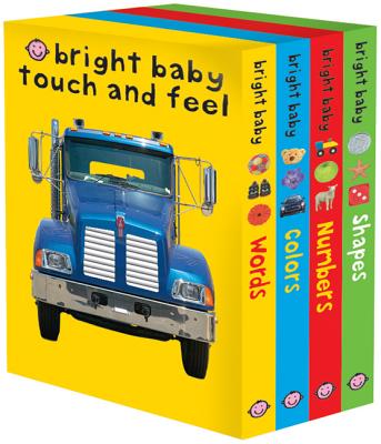 Cover Image for Slipcase (Bright Baby Touch and Feel): Includes Words, Colors, Numbers, and Shapes -- Roger Priddy, Boxed Set
