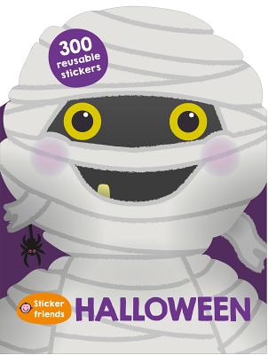 Cover Image for Sticker Friends: Halloween: 300 Reusable Stickers -- Roger Priddy, Paperback
