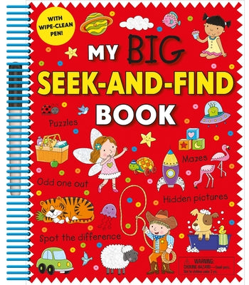 Cover Image for My Big Seek-And-Find Book [With Wipe-Clean Pen] -- Roger Priddy, Spiral