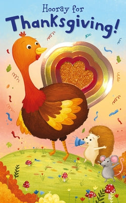 Cover Image for Shiny Shapes: Hooray for Thanksgiving! -- Roger Priddy, Board Books