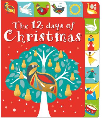 Cover Image for Lift-The-Flap Tab: 12 Days of Christmas: A Lift-The-Tab Book -- Roger Priddy, Board Books