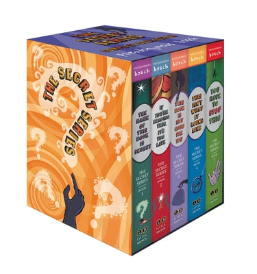 Cover Image for The Secret Series Complete Collection: The Name of This Book Is Secret/If You're Reading This, It's Too Late/This Book Is Not Good for You/This Isn't -- Pseudonymous Bosch, Boxed Set