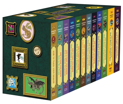 Cover Image for How to Train Your Dragon: The Complete Series -- Cressida Cowell, Boxed Set