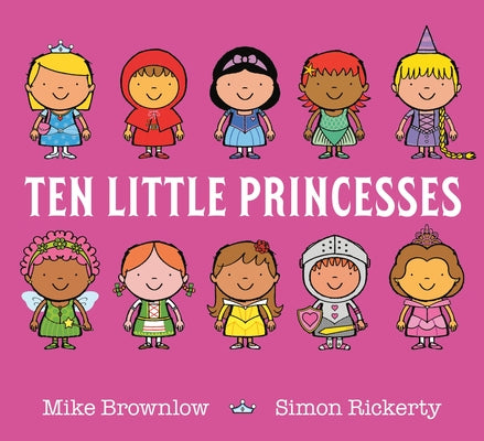 Cover Image for Ten Little Princesses -- Mike Brownlow, Hardcover