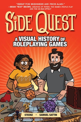 Cover Image for Side Quest: A Visual History of Roleplaying Games, a Graphic Novel -- Samuel Sattin, Paperback