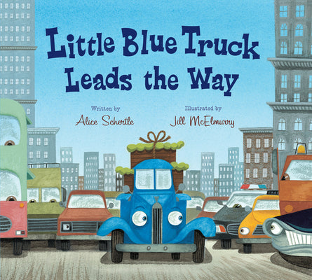 Cover Image for Little Blue Truck Leads the Way Padded Board Book -- Alice Schertle, Board Books