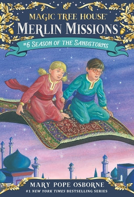 Cover Image for Season of the Sandstorms [With Stickers] -- Mary Pope Osborne, Paperback