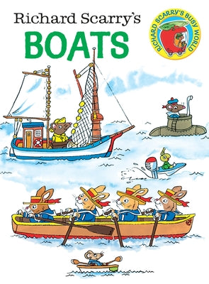 Cover Image for Richard Scarry's Boats -- Richard Scarry, Board Books