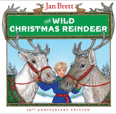 Cover Image for The Wild Christmas Reindeer -- Jan Brett, Hardcover
