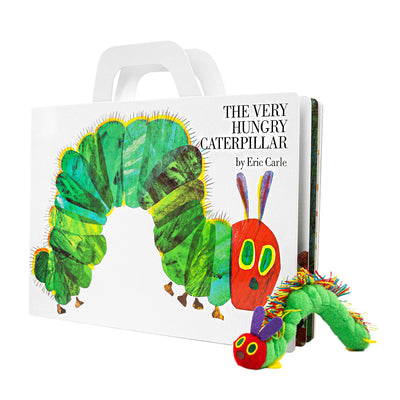 Cover Image for The Very Hungry Caterpillar Giant Board Book and Plush Package [With Plush] -- Eric Carle, Board Books