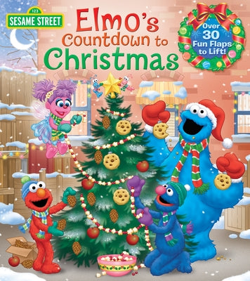 Cover Image for Elmo's Countdown to Christmas (Sesame Street) -- Naomi Kleinberg, Board Books