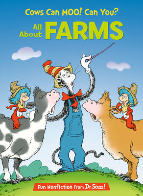 Cover Image for Cows Can Moo! Can You? All about Farms -- Bonnie Worth, Hardcover